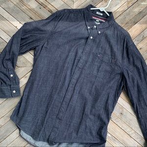 •Tommy Hilfiger men’s long sleeve collard shirt •